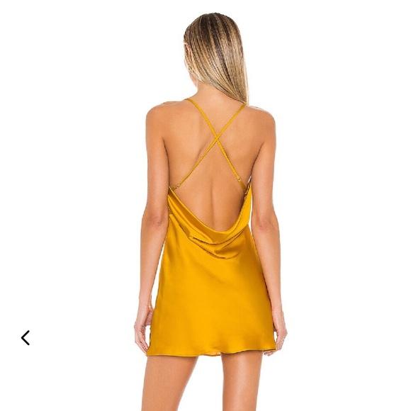 Lovers + Friends Boa Mini Satin Cowl Neck - Picture 3 of 5